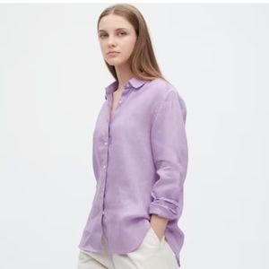 Uniqlo - Premium Linen Long Sleeve Shirt
